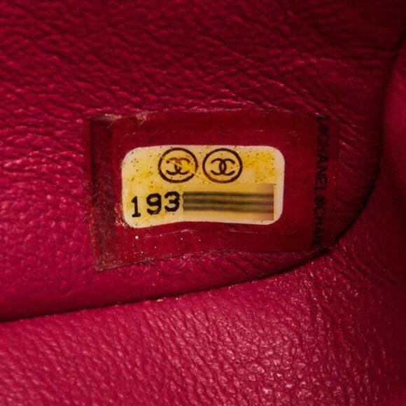 Chanel Pink Quilted Patent Leather Classic Square Mini Flap Bag - Picture 9 of 13